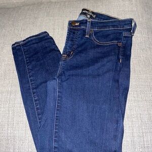 J. Crew Dark Blue Skinny Jeans